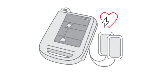 Automated external defibrillator (AED)